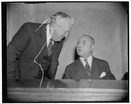 West Virginia Senator. Washington. D.C., Jan. 16. A new informal photograph of Senator Matthew M. Neely, Democratic of West Virginia. He is chairman of the Senate Commerce Committee, 1/16/39