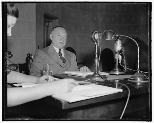 David Sarnoff, Pres. of RCA & Chairman of the Board, NBC, N.Y.