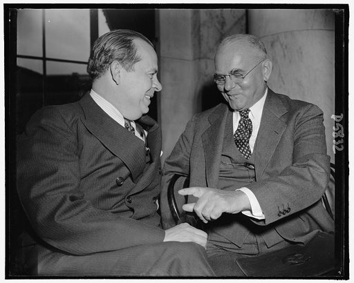 George E. Allen, Exec. V.P. of Home Insurance Co. Wilford Kurth, Chairman of the Board, Home Insurance Co.