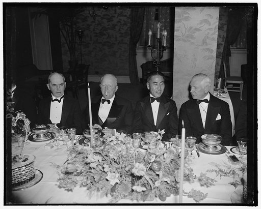 Banquet for Am. Ambassador to China, Nelson T. Johnson