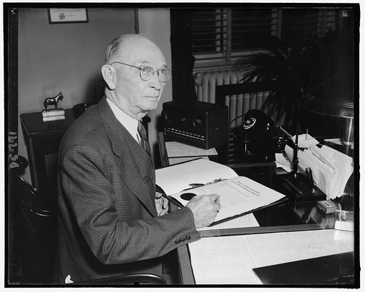 South Trimble, Clerk of the House of Rep., March 1939