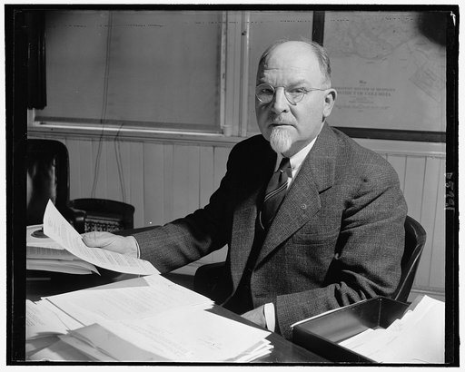 Dr. Frank W. Ballou, Superintendent of School for District of Columbia, March 1939