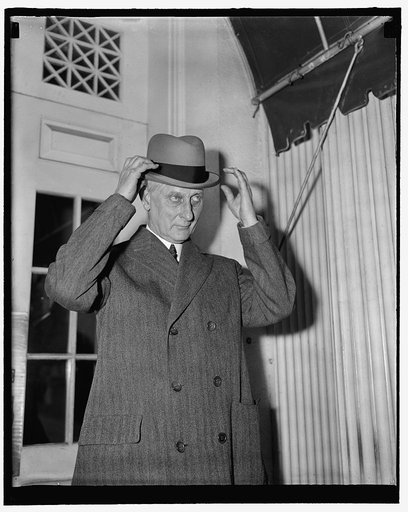Man at White House, Washington, D.C.