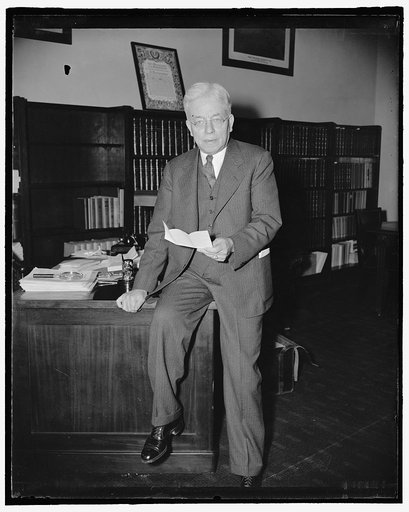 Maine Representative. Washington, D.C., April 10. A new informal picture of Rep. Clyde Smith, republican of Maine. 4-10- 39