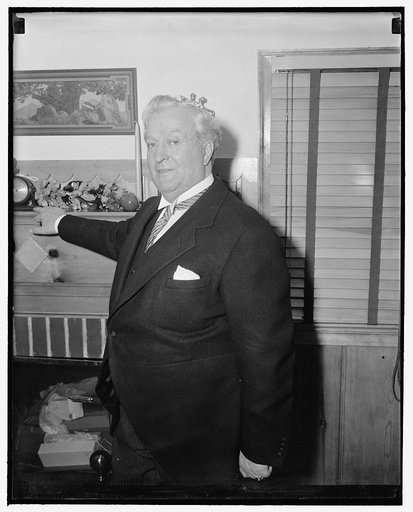Nevada Senator. Washington, D.C., April 24. A new informal picture of Senator Pat McCarran, democrat of Nevada