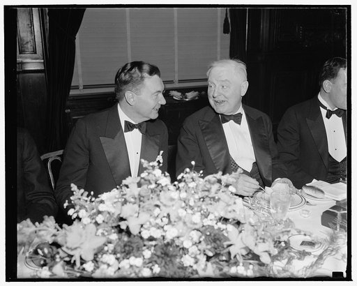 Noted newspaper editor of Emporia. Washington, D.C., April 26. A new informal photograph of William Allen White, former President of the American Association of Newspaper Editors, and well known publisher of the Emporia, Kansas, Gazette