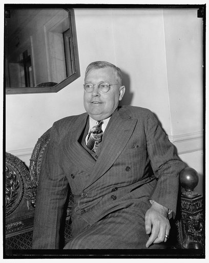 President of U.S. Attorneys. Washington, D.C., April 27. An informal picture of Benjamin Harrison, U.S. attorney from the Southern California District who was recently elected President of the newly formed U.S. Attorneys Association