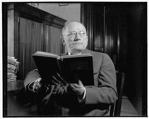 Mississippi Senator. Washington, D.C., May 6. A new informal picture of Senator Theodore G. Bilbo, Democrat of Mississippi