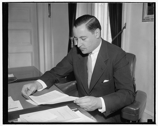 Newly nominated treasury general counsel. Washington, D.C., May 8. A new informal photograph of Edward H. Foley, Jr., of New York, was nominated by the president for the position of General Counsel for the Treasury Department. He will be 34 this month