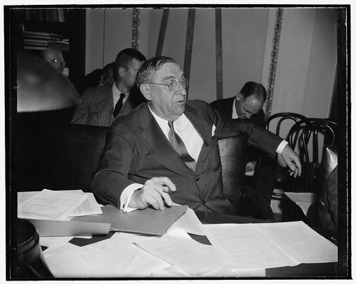 President of Railroad Association appears as witness before Interstate Committee. Washington, D.C., May 10. Judge R.V. Fletcher, President of the American Association of Railroads, who was the principal witness today before a Senate Interstate Commerce Subcommittee on a pending railroad bankruptcy b
