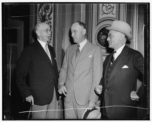 Proposed war referendum brings three witnesses to support people's vote on war. Washington, D.C., May 11. Retired Major General W.C. Rivers; Randolph Leigh, writers of McLean, Va., and Dr. Charles Tansill, Fordham professor and once professor at Washington's American University, who were supporting 