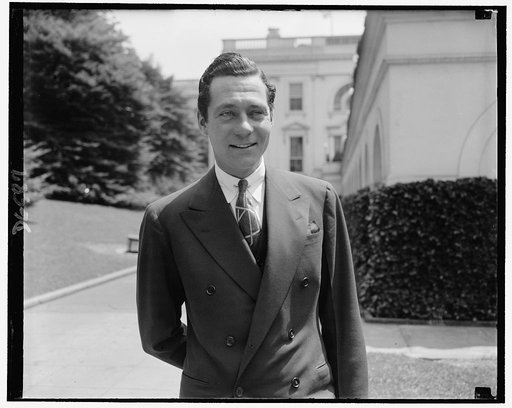 Henry Ringling North, President & owner of the Ringling Brothers Circus, at White House
