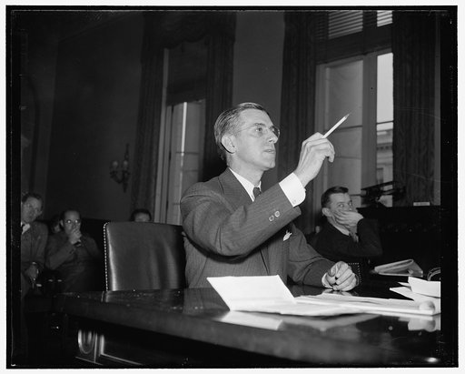 Tennessee Governor urges passage of Norris Bill. Washington, D.C., May 17. Governor Prentice Cooper, of Tennessee, today told a House Military Affairs Subcommittee considering a bill which would permit the Tennessee Valley Authority to take over facilities was sound 'from every national, state, and 