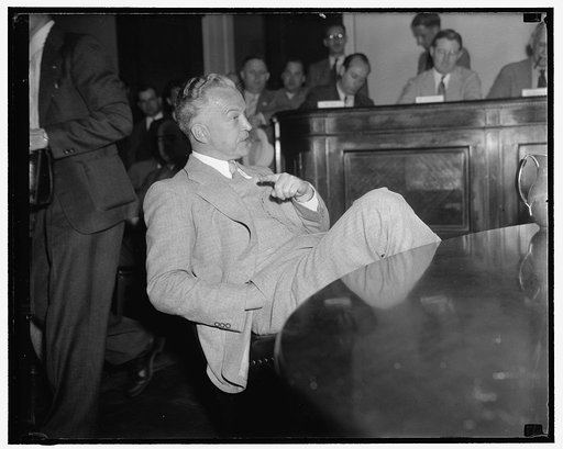 McWhirter tells Dies Committee Semitic investigation was for personal information. Washington, D.C., May 23. Felix McWhirter, Indiana banker and Republican State Finance Officer, today's witness before the Dies Committee, was questioned as to why he wrote J.E. Campbell of Kentucky, inquiring if 'Hul