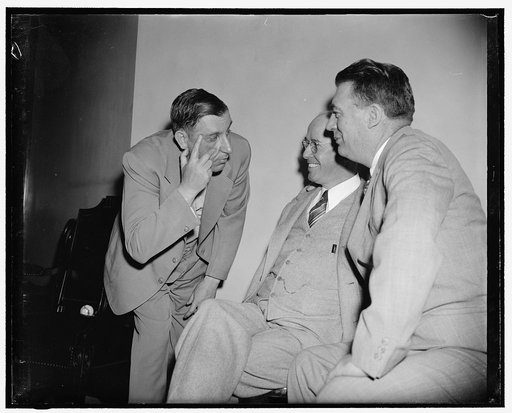 The evil eye is trained upon the Senate. Washington, D.C., May 25. Ben 'Evil Eye' Finkle, ringside character, who, this said by those in the know, possesses a rather extraordinary power of putting 'the jinx' on fighters. Tales are told of terrified fight managers paying certain sums of money to have