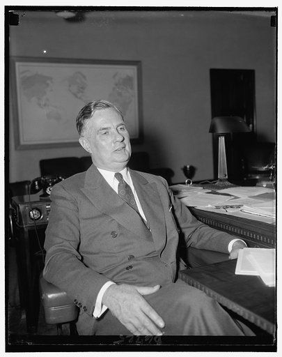 Edward J. Noble, Commerce Secy. Harry Hopkins' newly appointed Exec. Secy.