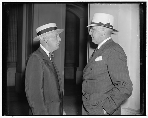 William J. Smith, President, Standard Oil Co., of Kentucky, & W.T. Holliday, President, Standard Oil of Ohio