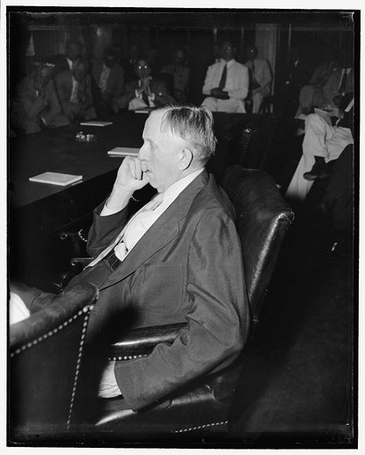 Washington, D.C., July 5. A new informal photograph of Senator William J. Bulow, democrat, of Nebraska
