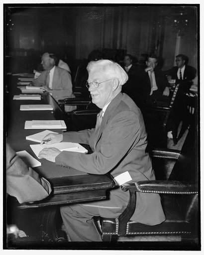 Washington, D.C., July 12. An informal picture of Sen. John G. Townsend, R., of Delaware