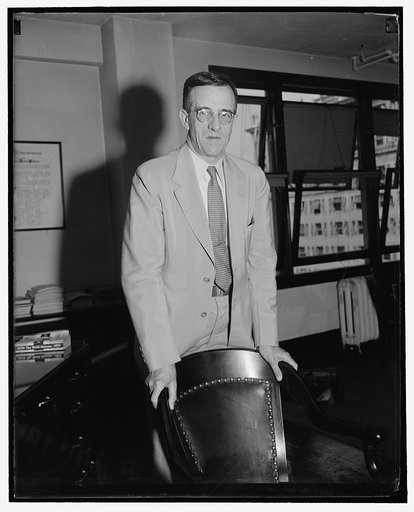 FPC Chairman. Washington, D.C., July 13. A new informal picture of Clyde L. Seavey, who has succeeded Frank R. McNinch as Chairman of the Federal Power Commission
