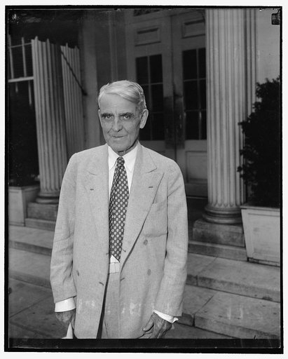 Kansas Senator nears 75th milestone. Washington, D.C., July 13. Senator Arthur M. Capper, veteran republican Kansas legislator, who will be White House today after a conference with President Roosevelt