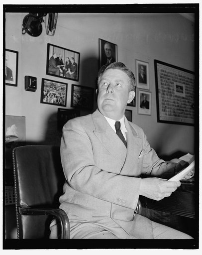 Washington representative. Washington, D.C., July 26. Rep. Martin F. Smith, Democrat from State of Washington, posed for this new informal picture a few days ago, 7/26/39