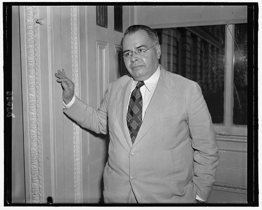Rep. Jesse P. Wolcott, Republican of Mich., Aug. 1939