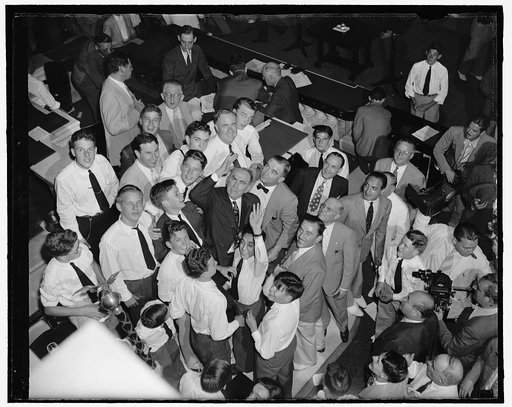 Speaker William Bankhead and group in Congress