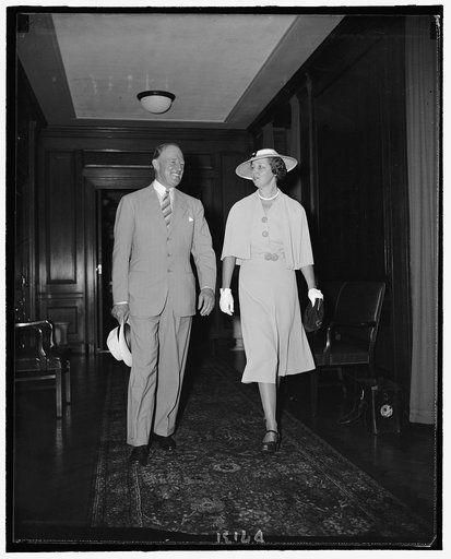 New Governor of the Philippines & Mrs. Francis B. Sayre, Aug. 1939