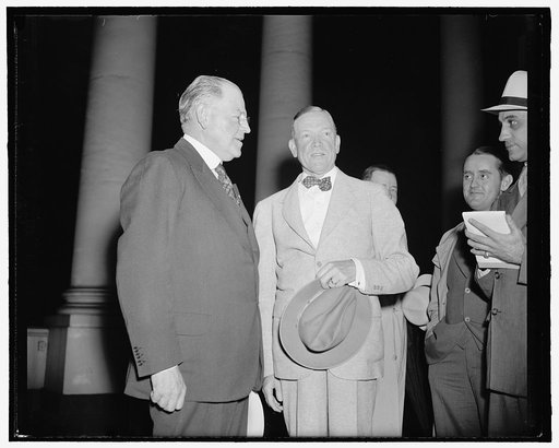 Charles McNary, right