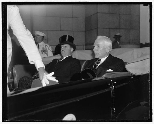 Cordell Hull in automobile