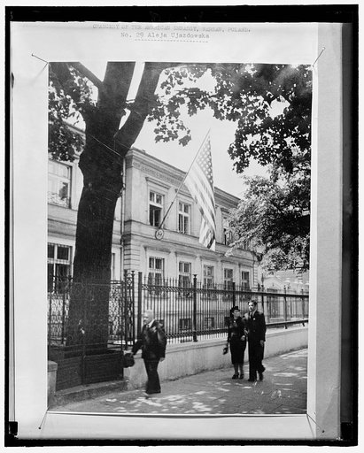 Chancery of the U.S. Embassy in Warsaw, Poland, 9-1-39