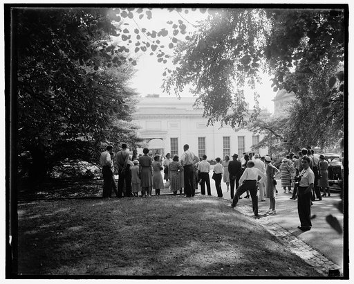 Group at White House, Washington, D.C.