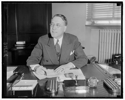 Elmer L. Irey, Chief, Intellegence Unit, Bur. of Internal Revenue, 9/15/39