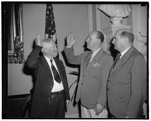 John N. Garner, left