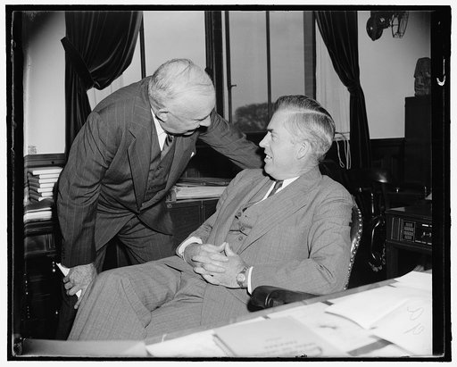 Henry A. Wallace, right