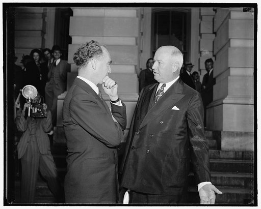 Frank Murphy, left