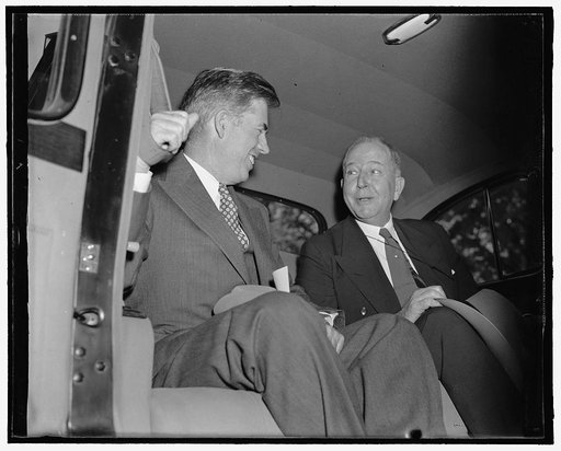 Henry A. Wallace, left