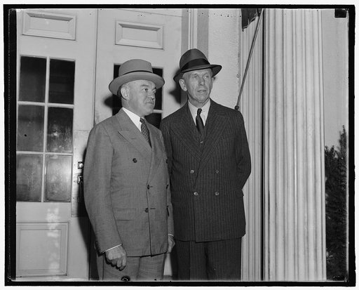 Harry Woodring, left