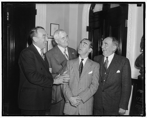 Speaker William Bankhead (right) with group