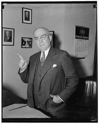 Alabama Democrat. Washington, D.C., Nov. 7. A new informal picture of Rep. Luther Johnson, democrat [...] Alabama