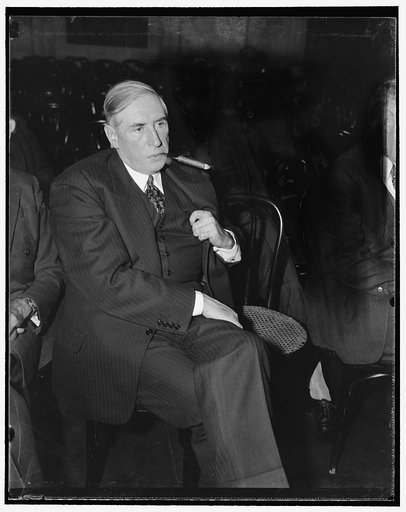 President of American Can Co. Washington, D.C., Nov. 7. H.A. Baker, President of American Can Co., was an interested spectator at today's session of the National Monopoly Committee which is making a study of the steel industry