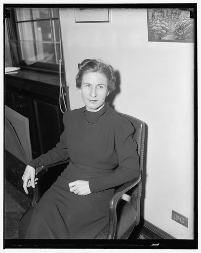 Succeeds late husband in house. Washington, D.C., Nov. 11. Mrs. Thomas Sanders McMillan, who was last week elected to succeed her late husband in the National House of Representatives from the first district of South Carolina, photographed on her arrival at the Capitol today
