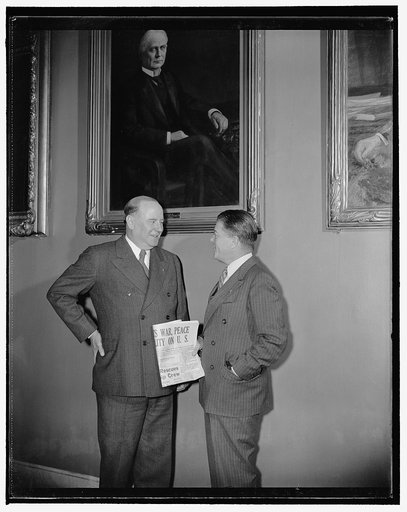 Senators LaFollette & Bennett Clark for Newsweek