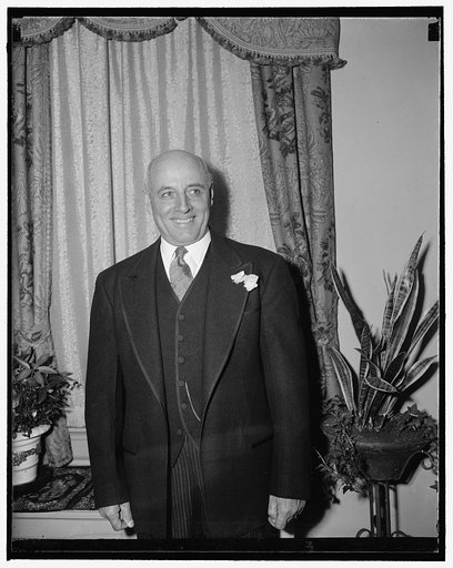 New informal photo. Washington, D.C., Nov. 29. Latest informal photo of Rep. Andrew J. May, Democrat, of Kentucky