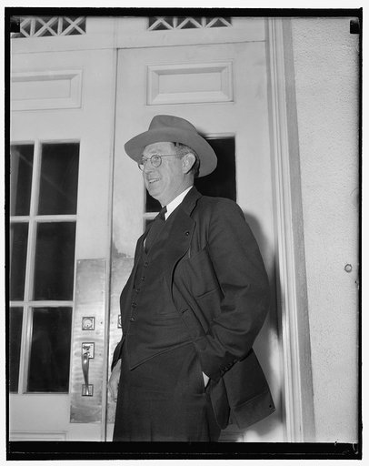 White House caller. Washington, D.C., Nov. 30. Leland Olds, new Chairman of the Federal Power Commission, was a caller on President Roosevelt today