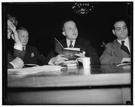 Hinckley of American Youth Congress before Dies Committee. Washington, D.C., Nov. 30. William W. Hinckley, former Chairman of the American Youth Congress, denied today before the Dies Committee that the Congress had been 'penetrated by communists.' He also stated that his organization was conducting
