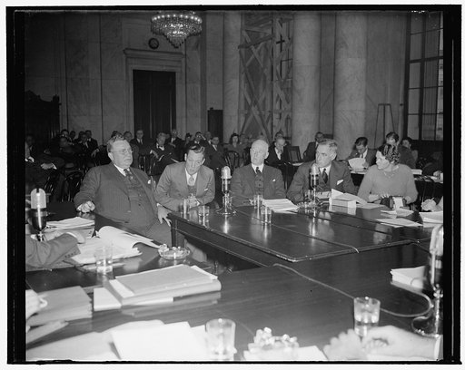 Called to testify before Monopoly Committee. Washington, D.C., Dec. 12. Called to testify late this afternoon before the Monopoly Committee were George Bovenzier of Kuhn, Loeb, & Co.; Charles Glore, of Glore, Forgan, & Co.; Edward N. Jesup of Lee Higginson Corp.; and Henry S. Sturgis, of the First N