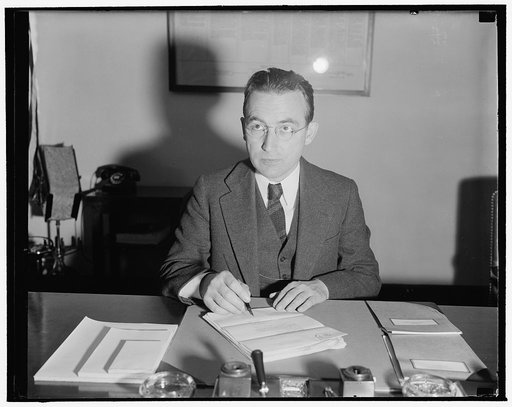 Chairman Social Security Board. Washington, D.C., Dec. 19. A new informal photograph of Arthur J. Altmeyer, Chairman of the Social Security Board