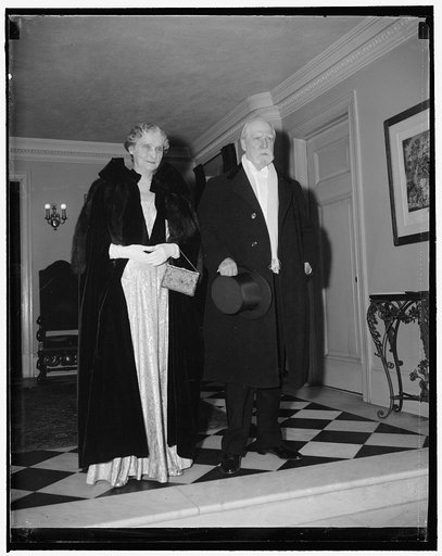 Chief Justice Charles Evans Hughes & wife